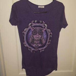 Purple owl